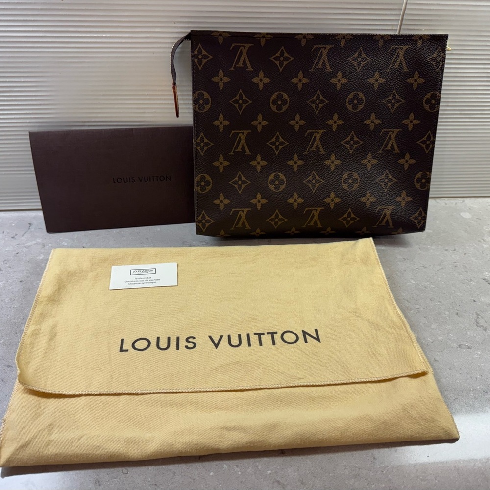 Louis Vuitton toiletry pouch/clutch